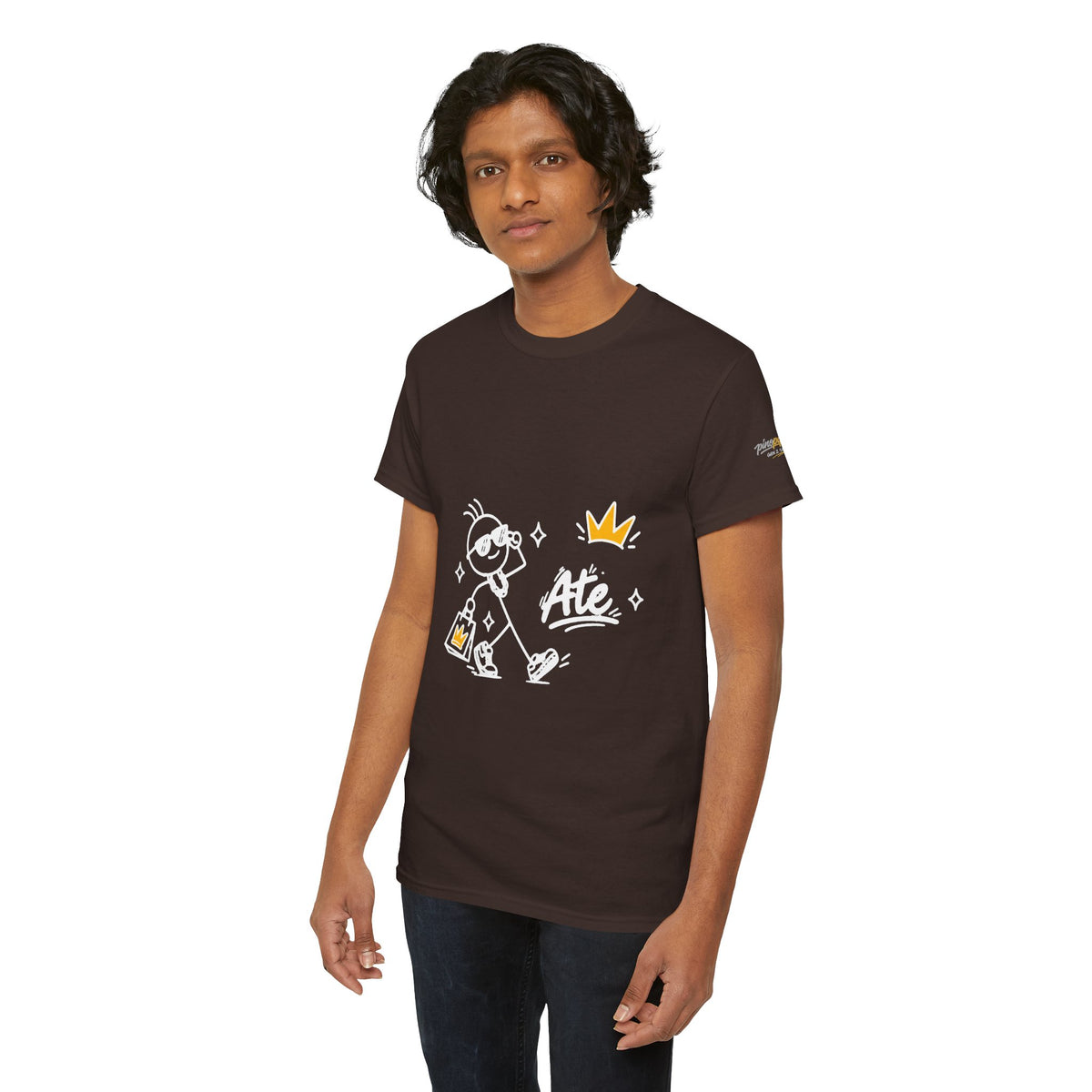 "Ate" Gen Z Slang - Stick Figure Tee
