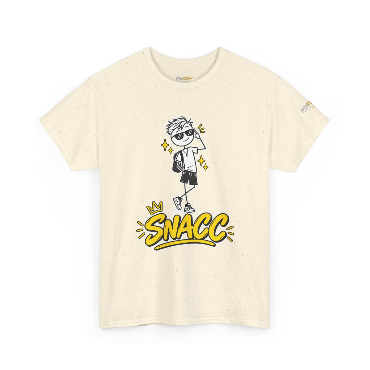 “SNACC” Man Graphic Streetwear Tee