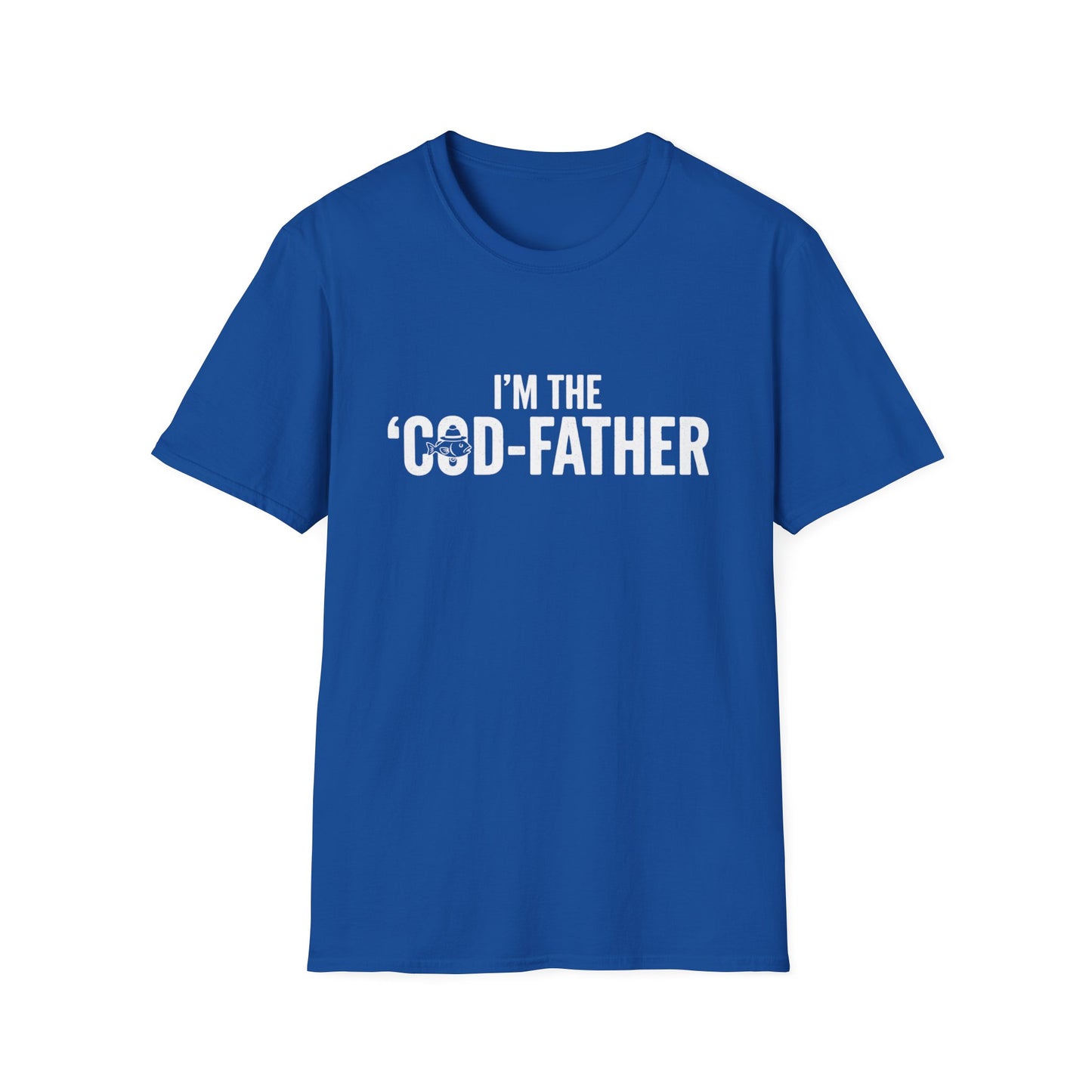 I'm the 'Cod-Father' T-Shirt – Funny Fisherman Dad Gift