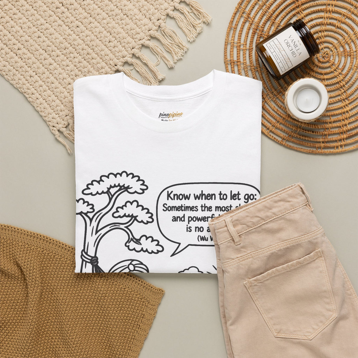 "Know when to let go" - Relaxing Hammock Graphic T-Shirt