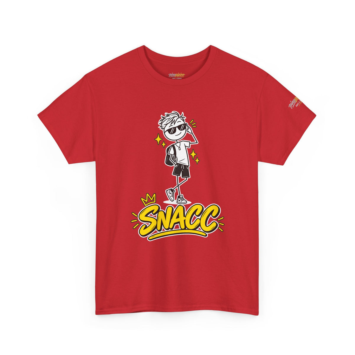 “SNACC” Man Graphic Streetwear Tee