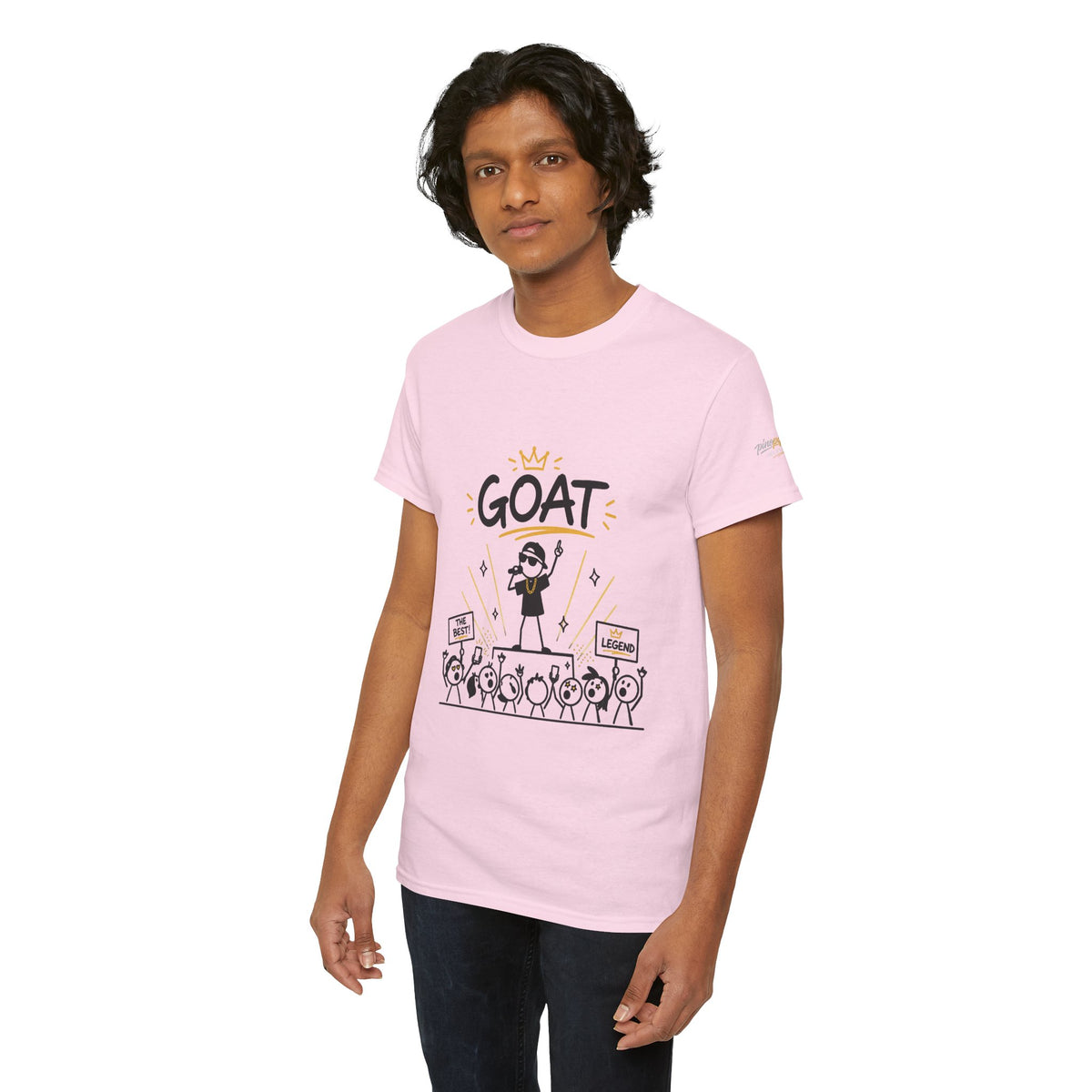 "GOAT" Gen Z Slang Graphic T-Shirt