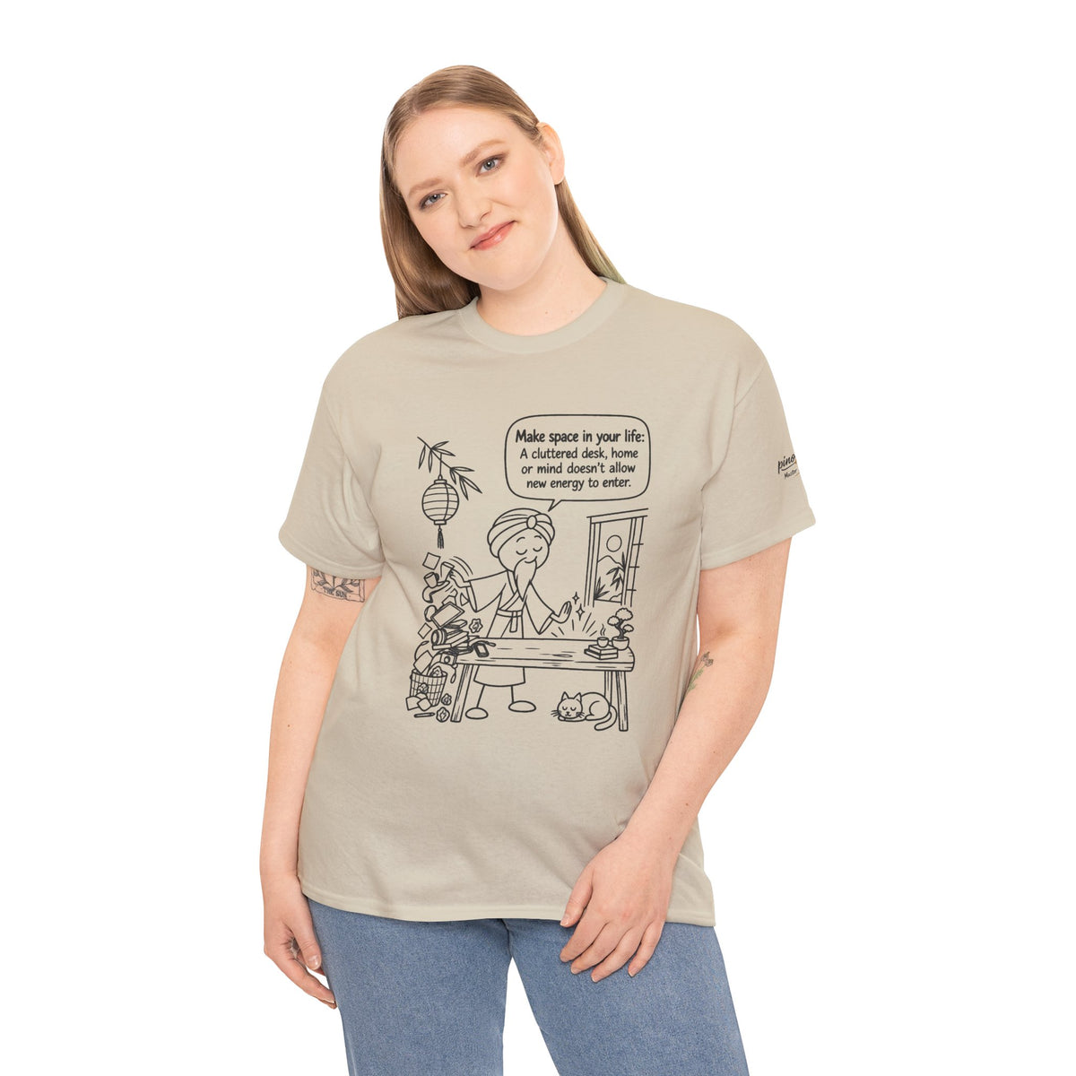 "Make Space in Your Life" Desk Humor Tee