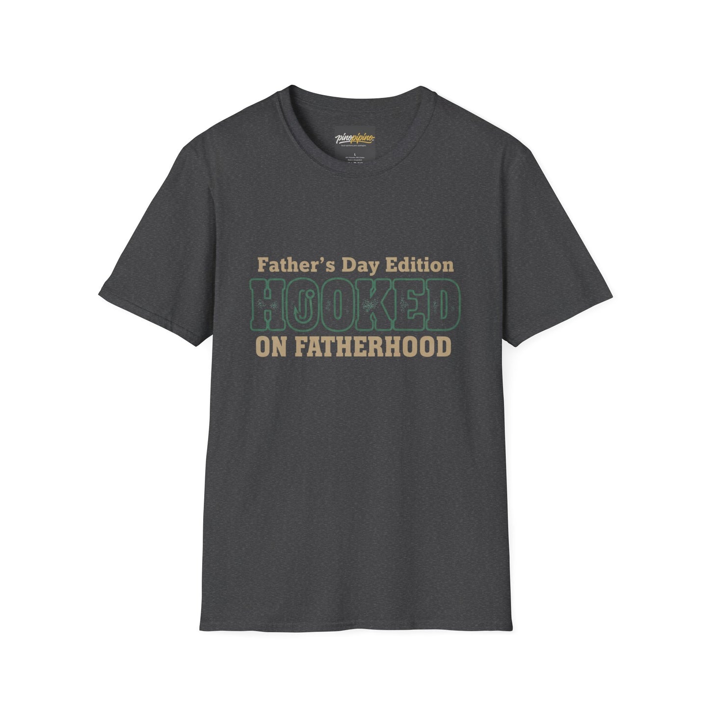 Hooked on Fatherhood T-Shirt — Father's Day Edition Dad Tee