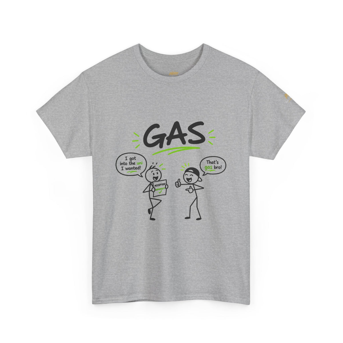 "Gas" Gen Z Slang Graphic Tee
