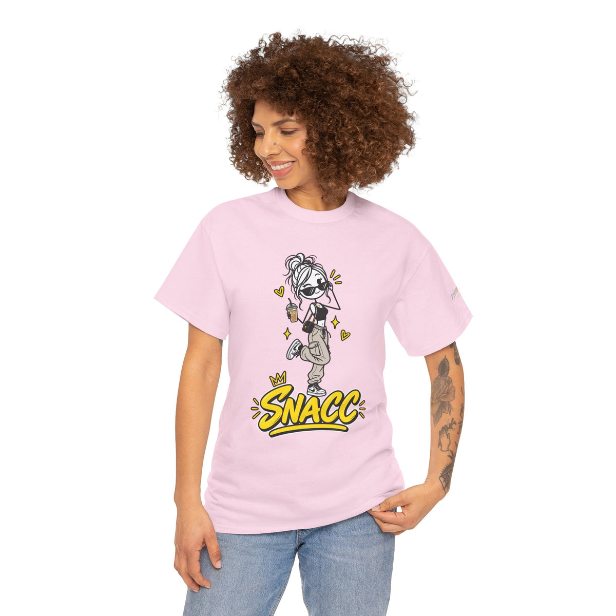 "SNACC" Woman Streetwear Graphic Tee
