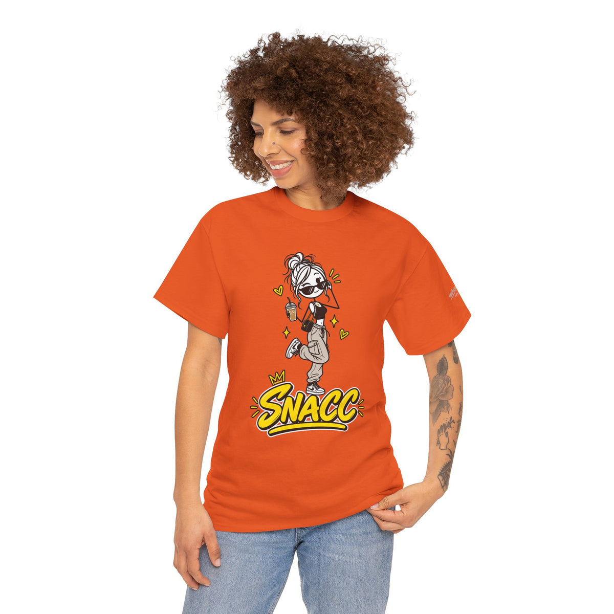 "SNACC" Woman Streetwear Graphic Tee
