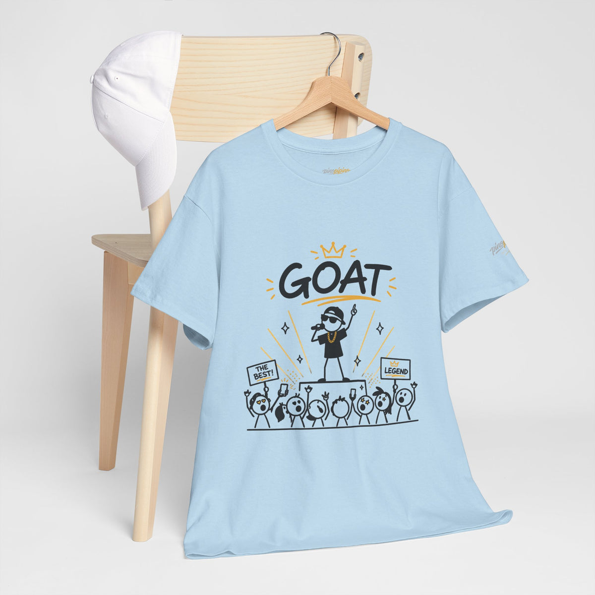 "GOAT" Gen Z Slang Graphic T-Shirt