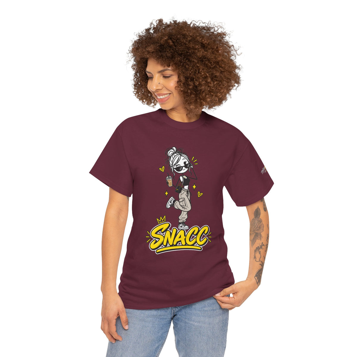 "SNACC" Woman Streetwear Graphic Tee