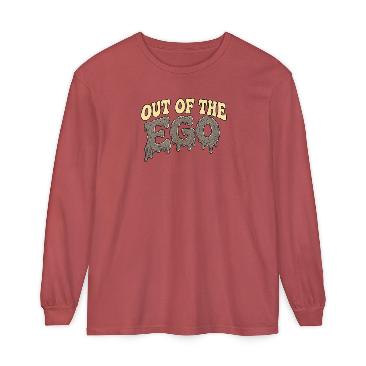"Out of the Ego" Long Sleeve T-Shirt — Psychedelic DMT Blast Graphic