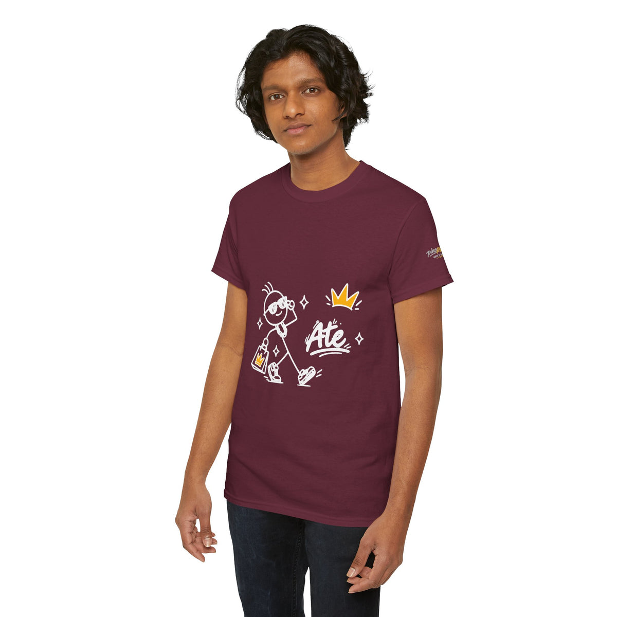 "Ate" Gen Z Slang - Stick Figure Tee