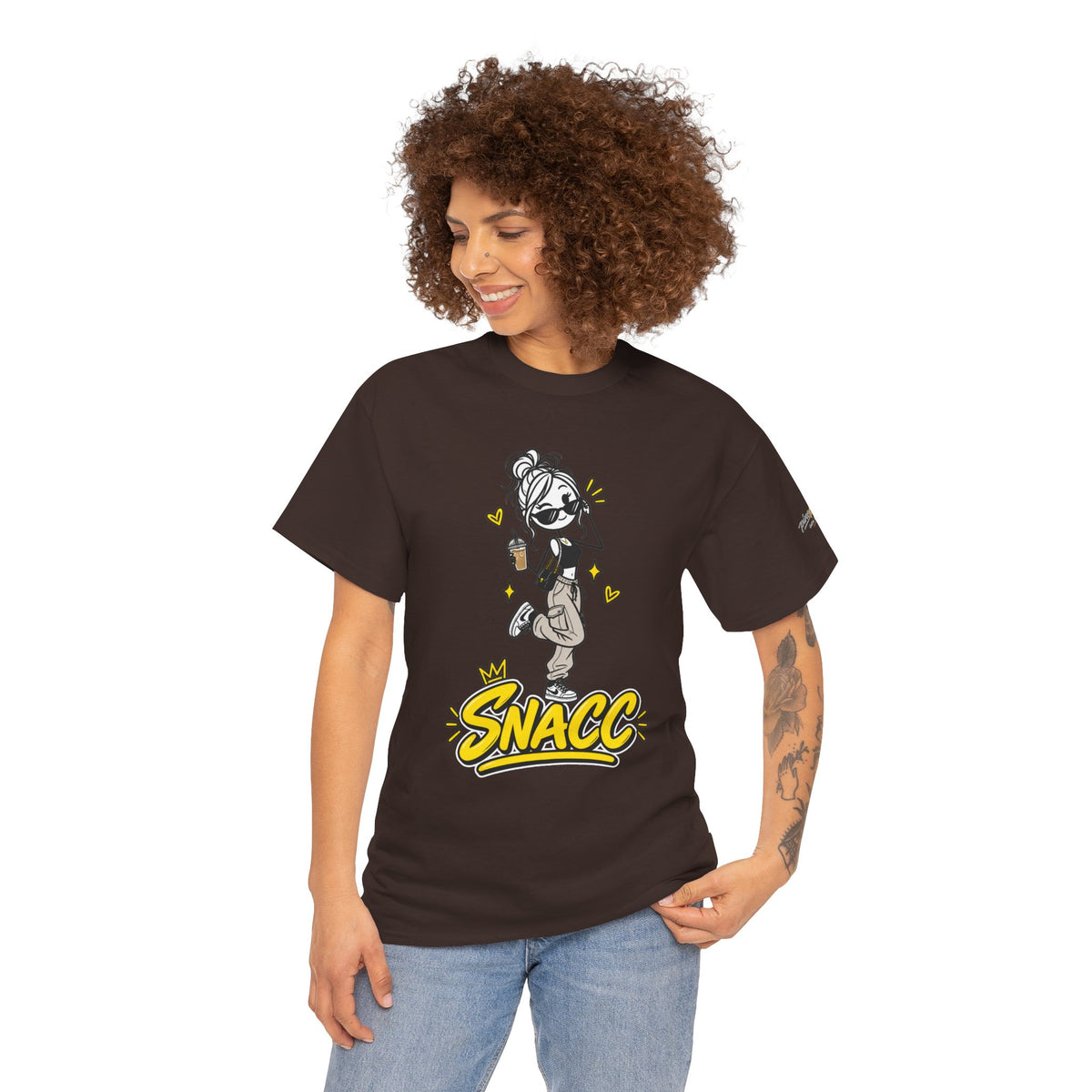 "SNACC" Woman Streetwear Graphic Tee