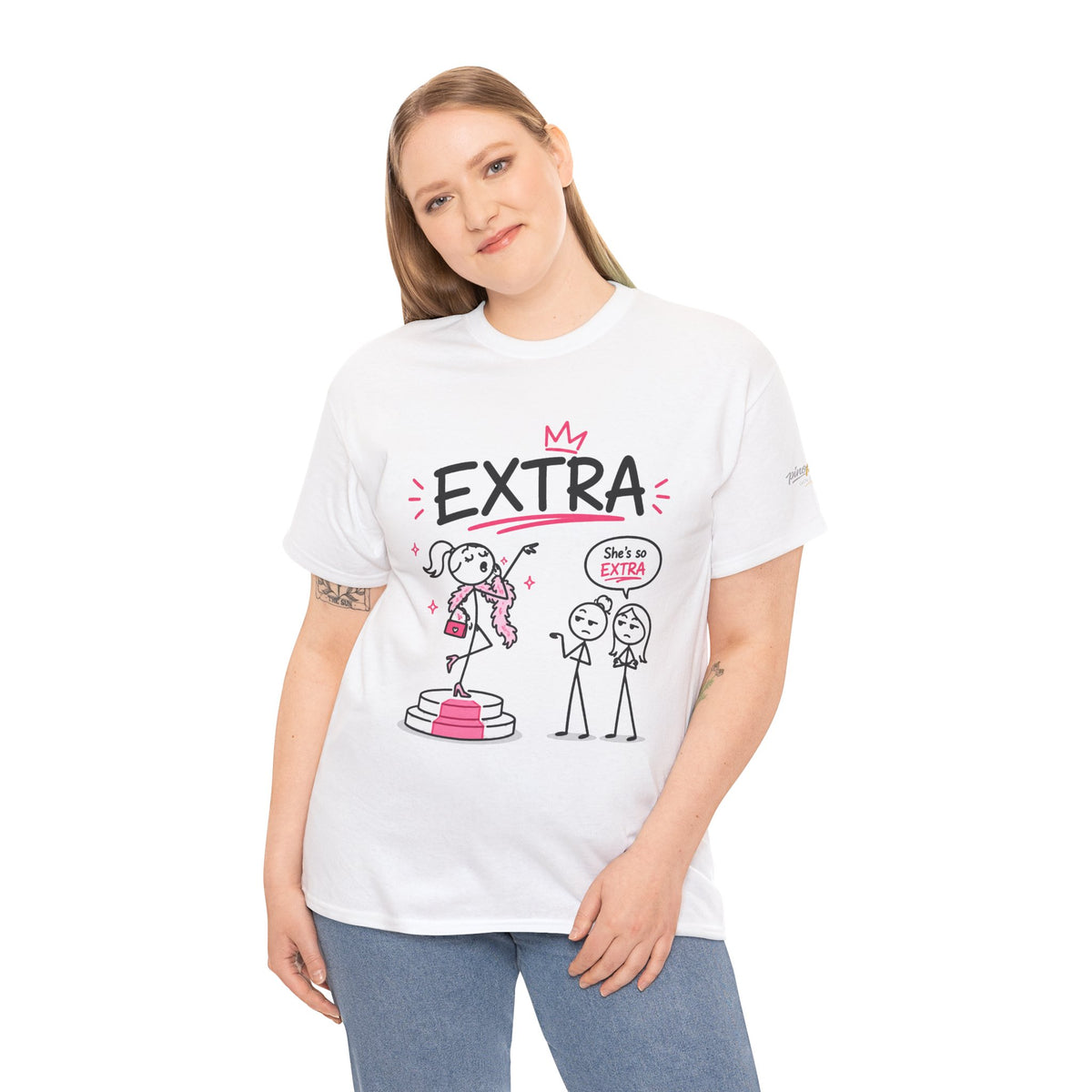 Funny Graphic Tee "She’s So Extra"