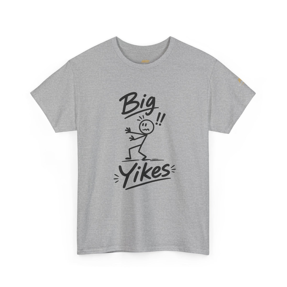 "Big Yikes Tee" — Funny Graphic Cotton T‑Shirt