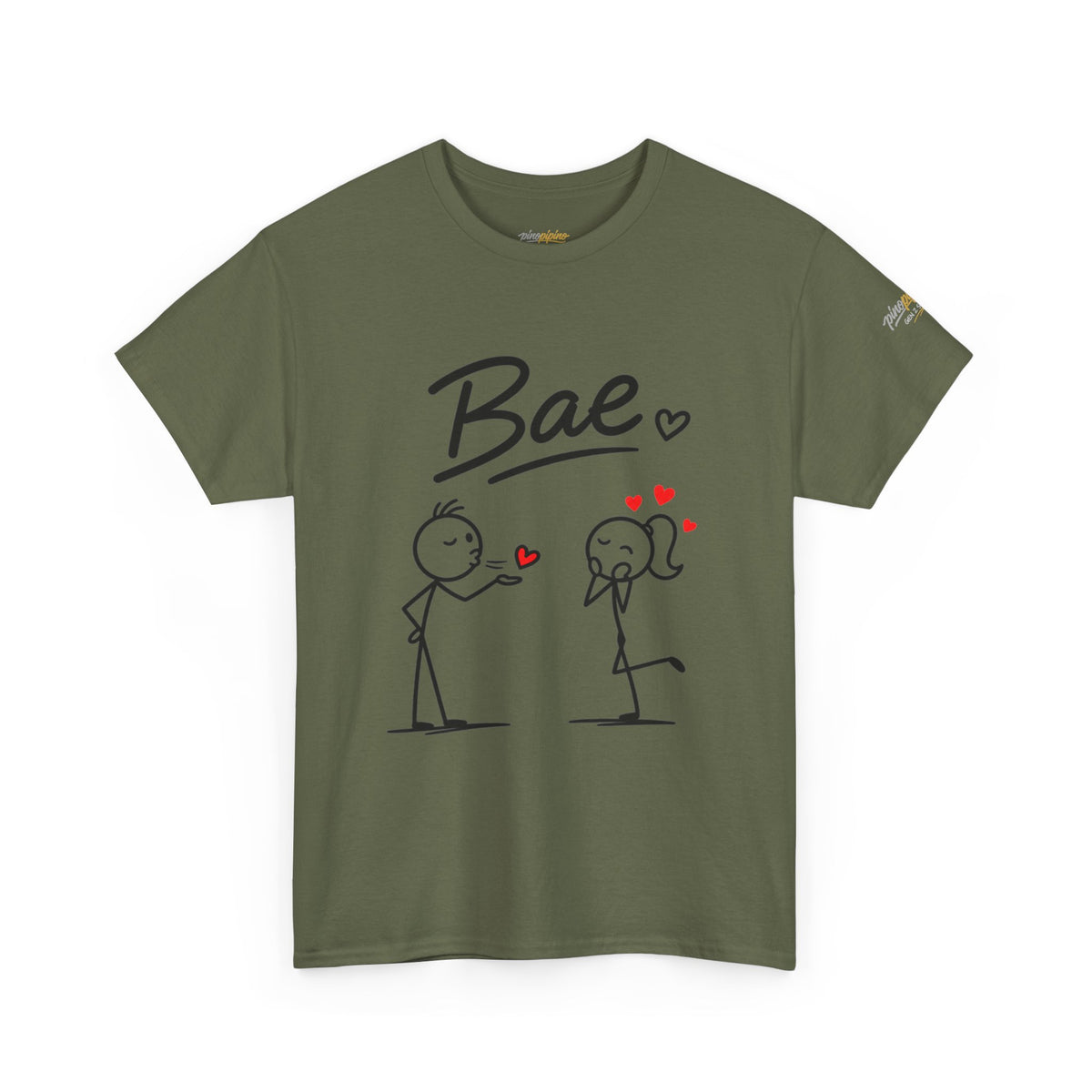 "Bae" Love Stick Figure T-Shirt
