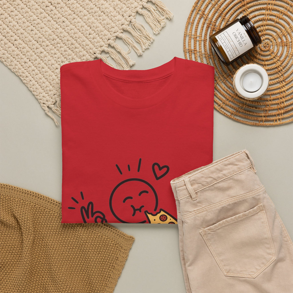 Pizza"'Bussin'" Tee — Funny Pizza Lover T‑Shirt