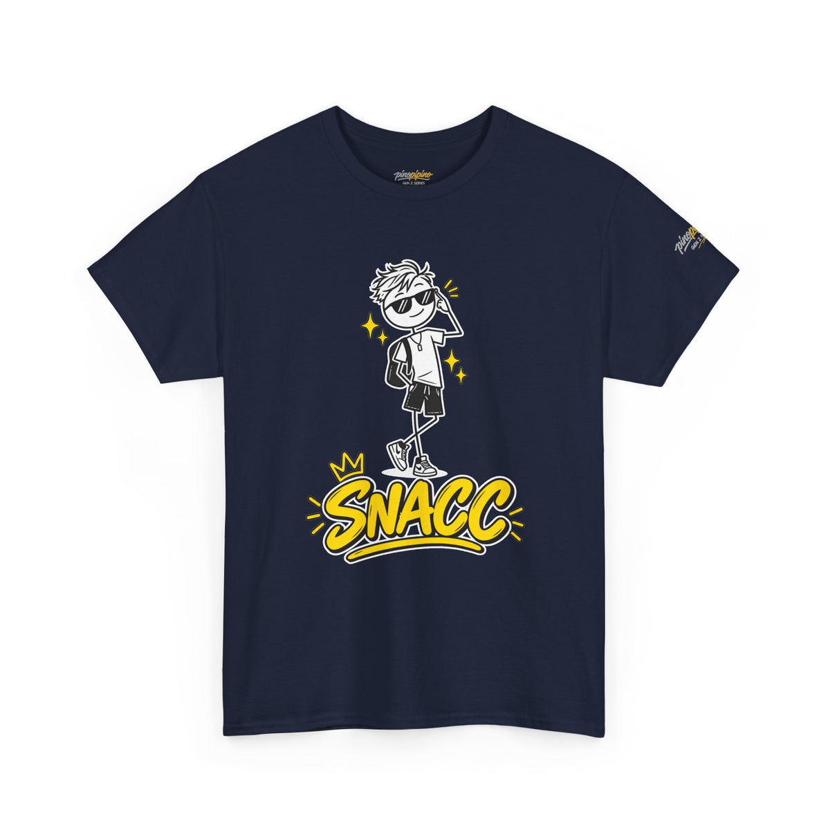 “SNACC” Man Graphic Streetwear Tee