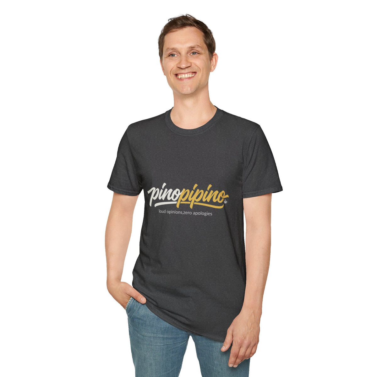 Pinopipino Logo T-Shirt — Retro Script