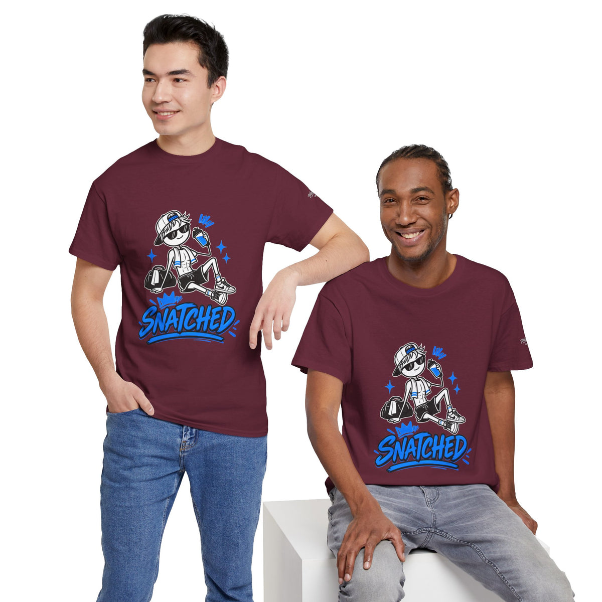 "Snatched" Man Streetwear Graphic Tee