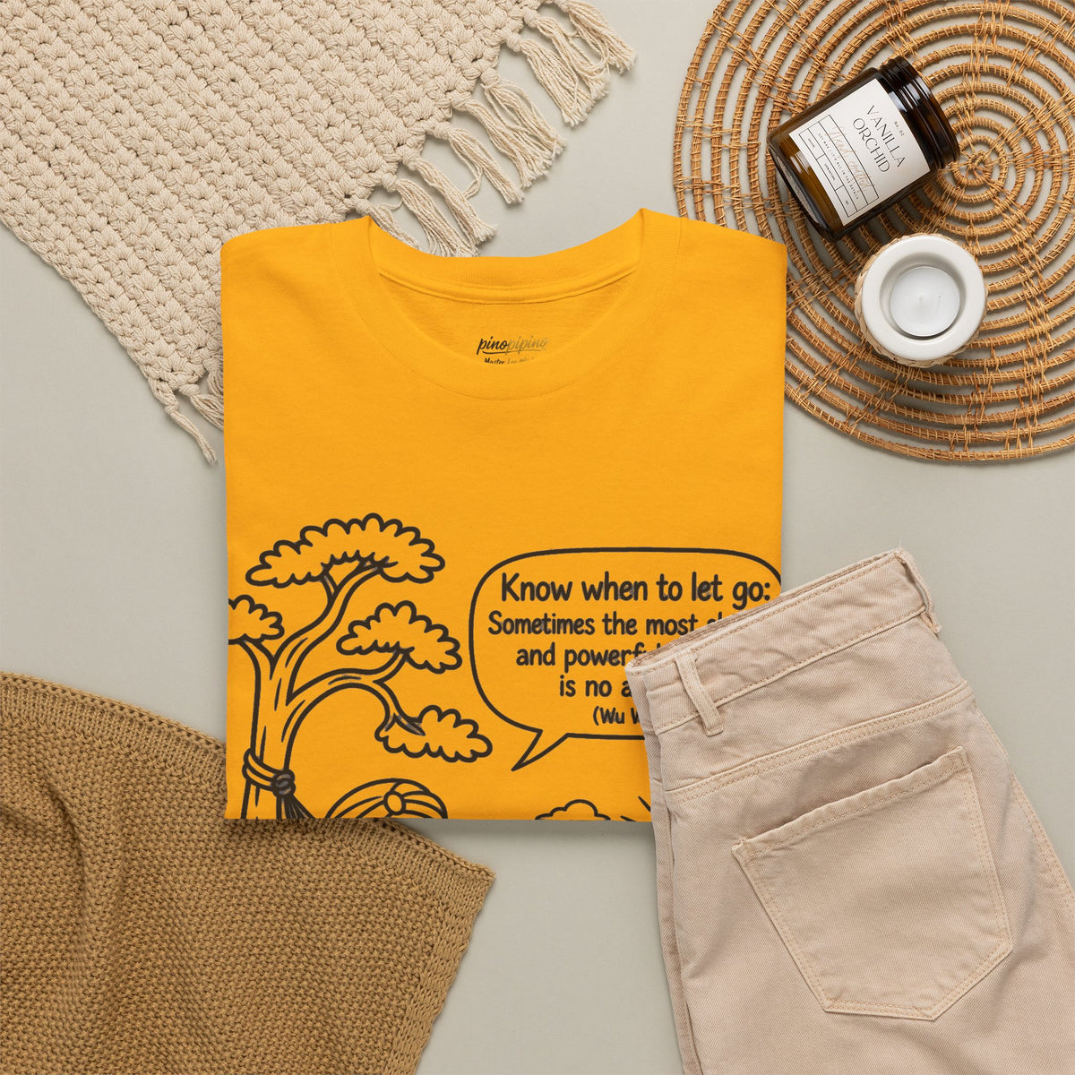 "Know when to let go" - Relaxing Hammock Graphic T-Shirt