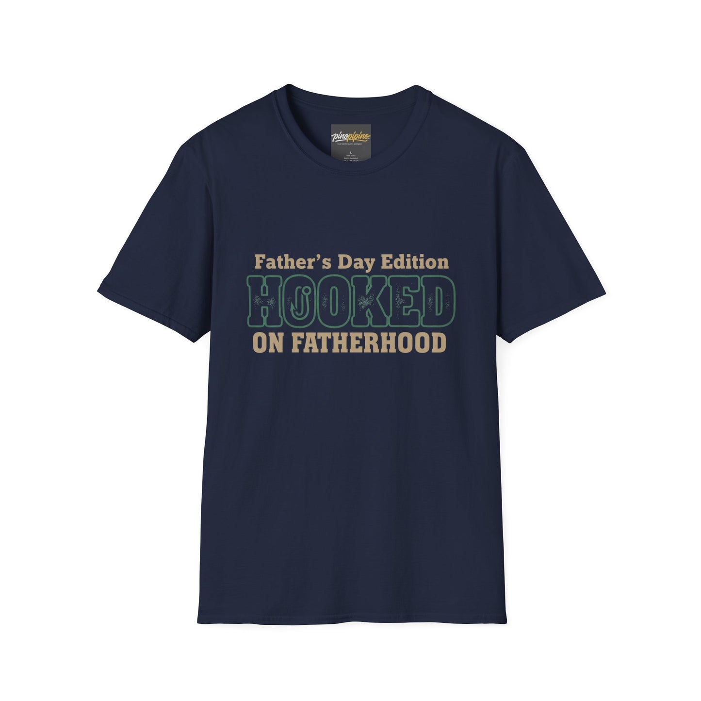Hooked on Fatherhood T-Shirt — Father's Day Edition Dad Tee