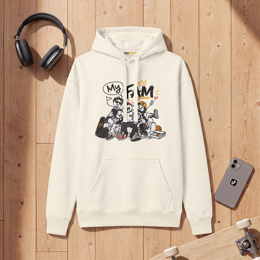 "My Fam" - pinopipino Gen Z Series Hoodie