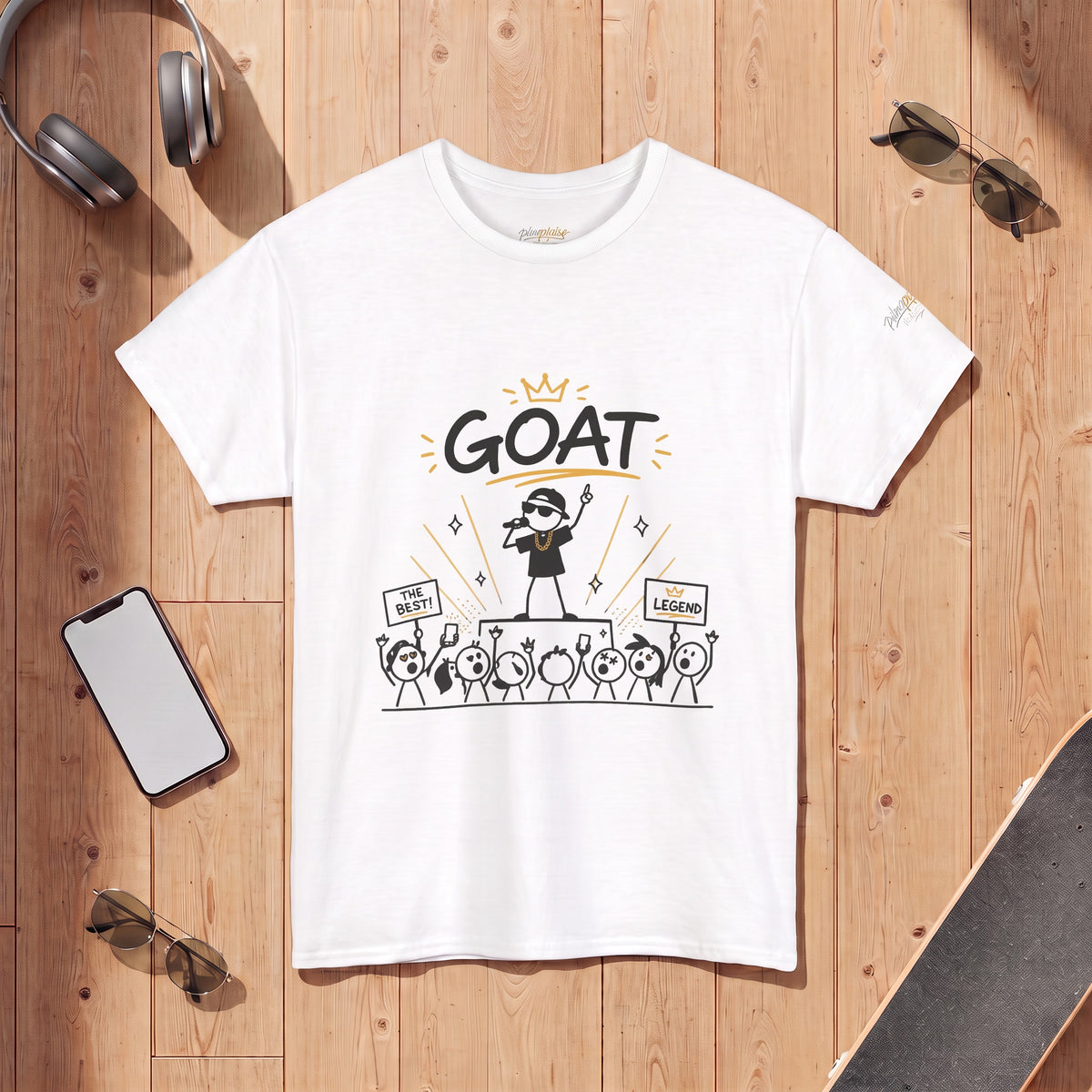 "GOAT" Gen Z Slang Graphic T-Shirt