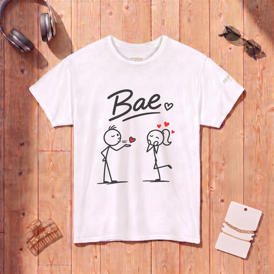"Bae" Love Stick Figure T-Shirt