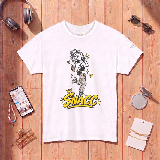 "SNACC" Woman Streetwear Graphic Tee