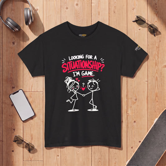 "Looking for a Situationship? I'm Game" Graphic Tee
