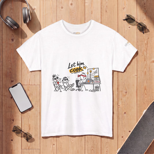 "Let Him Cook" Cartoon Graphic Tee