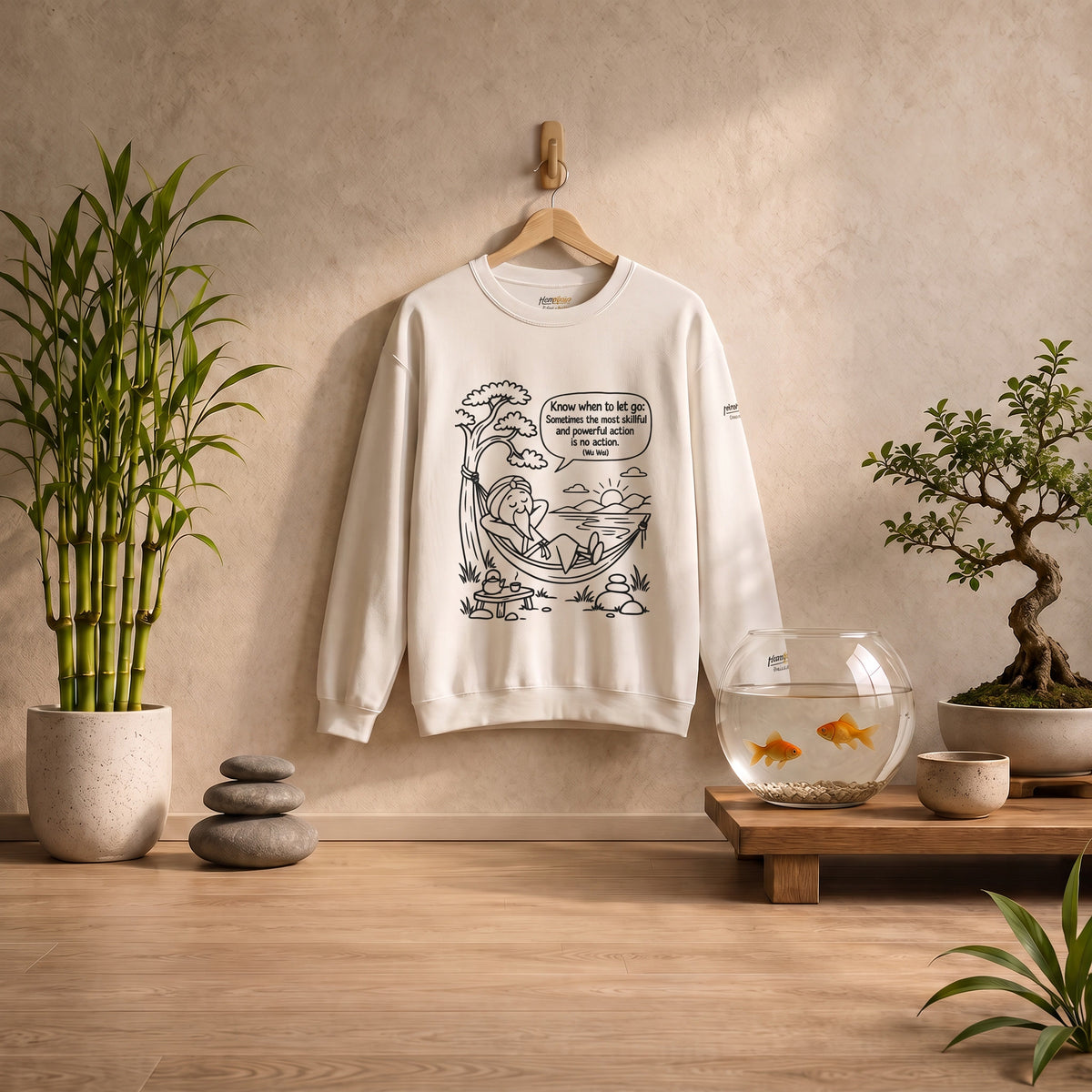 "Know when to let go" - Relaxing Hammock Graphic T-Shirt