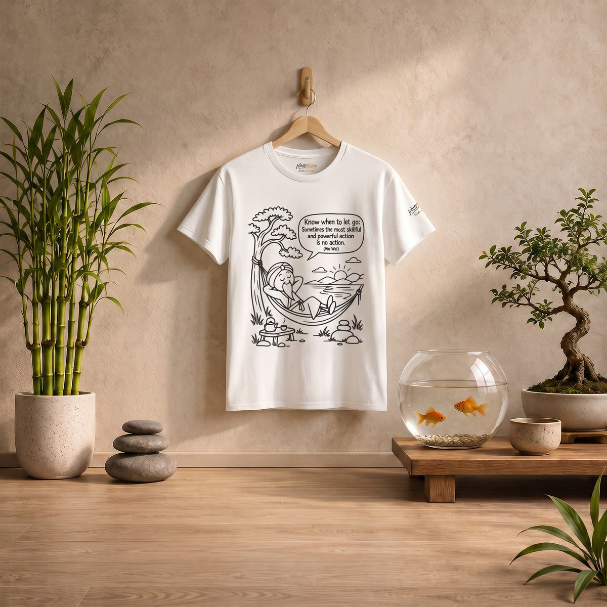 "Know when to let go" - Relaxing Hammock Graphic T-Shirt