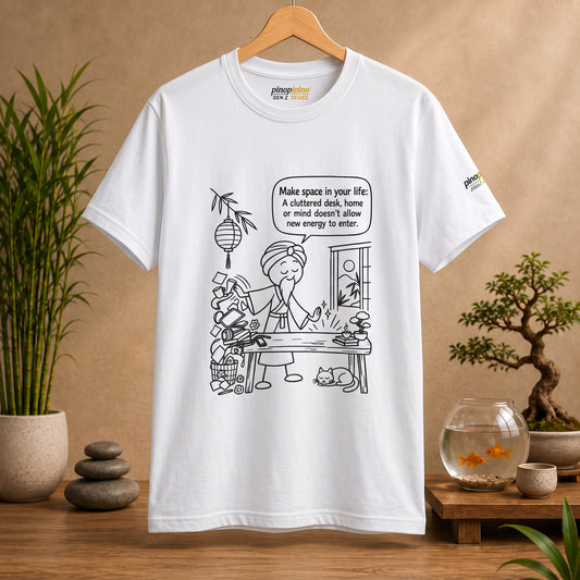 "Make Space in Your Life" Desk Humor Tee