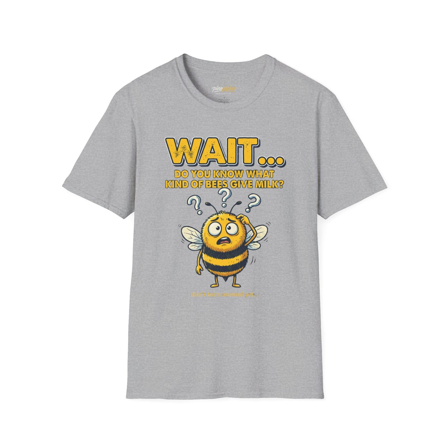 Bee Graphic T-Shirt — Cute ‘Boobees’ Halloween Bee Design