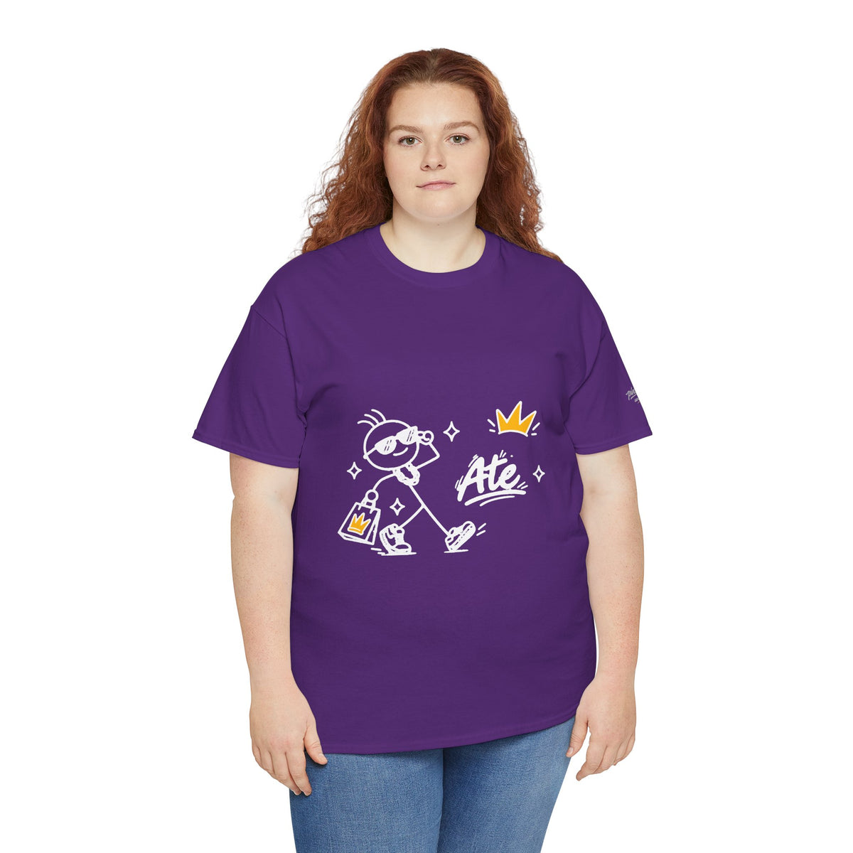 "Ate" Gen Z Slang - Stick Figure Tee