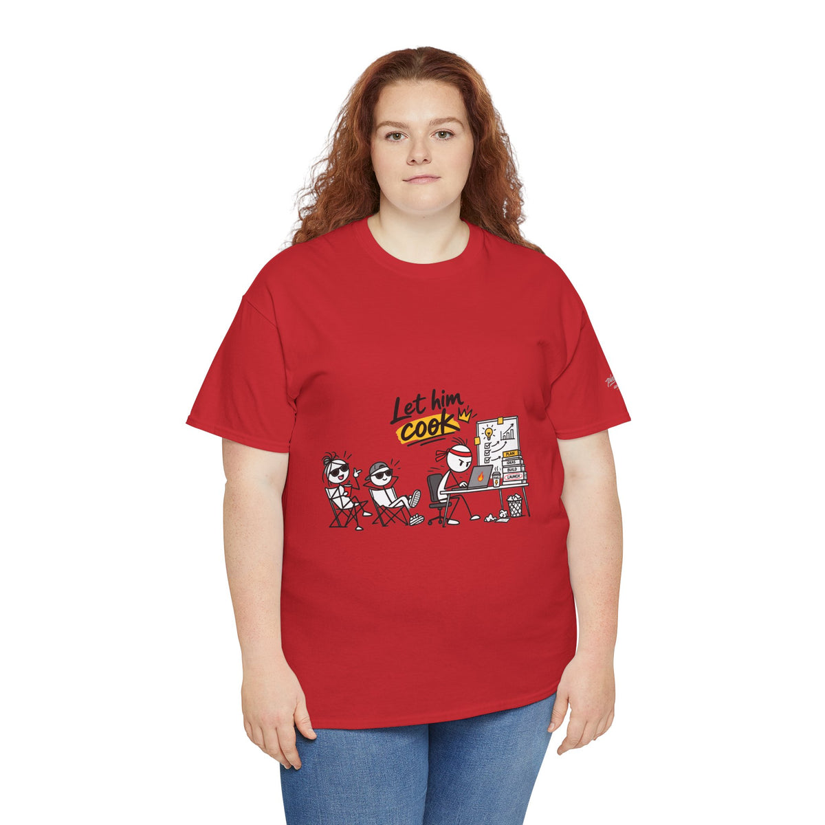 "Let Him Cook" Cartoon Graphic Tee
