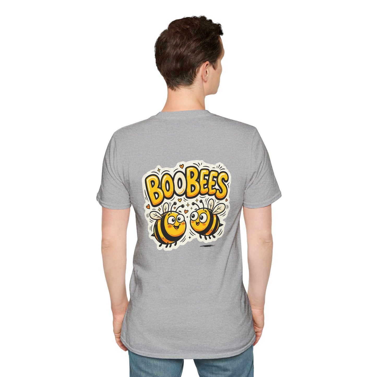 Bee Graphic T-Shirt — Cute ‘Boobees’ Halloween Bee Design