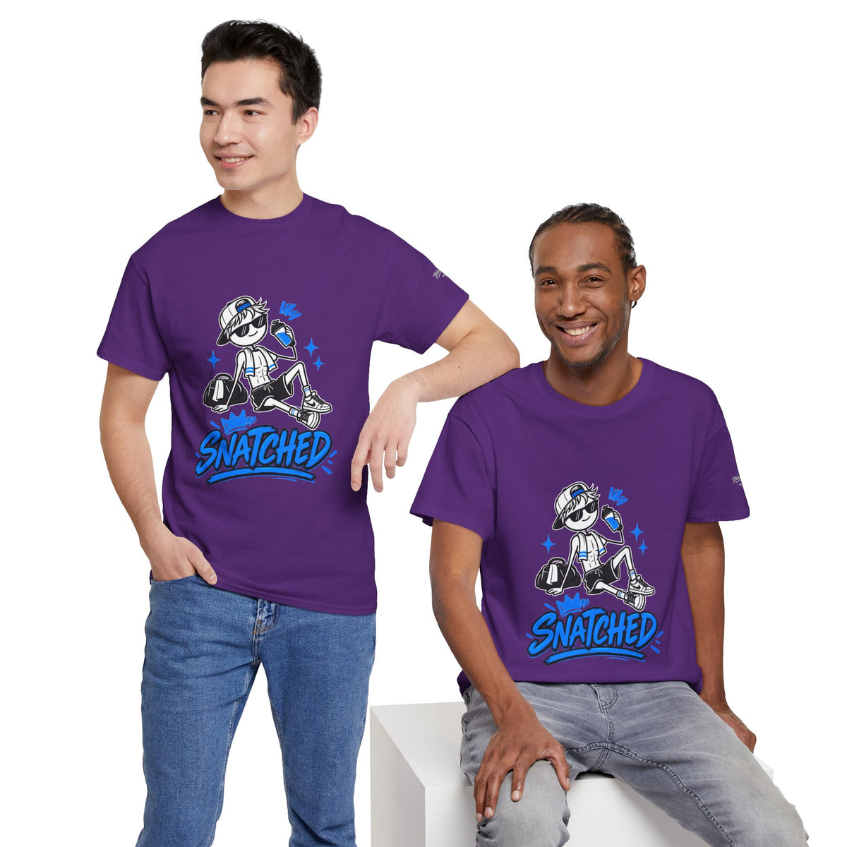 "Snatched" Man Streetwear Graphic Tee
