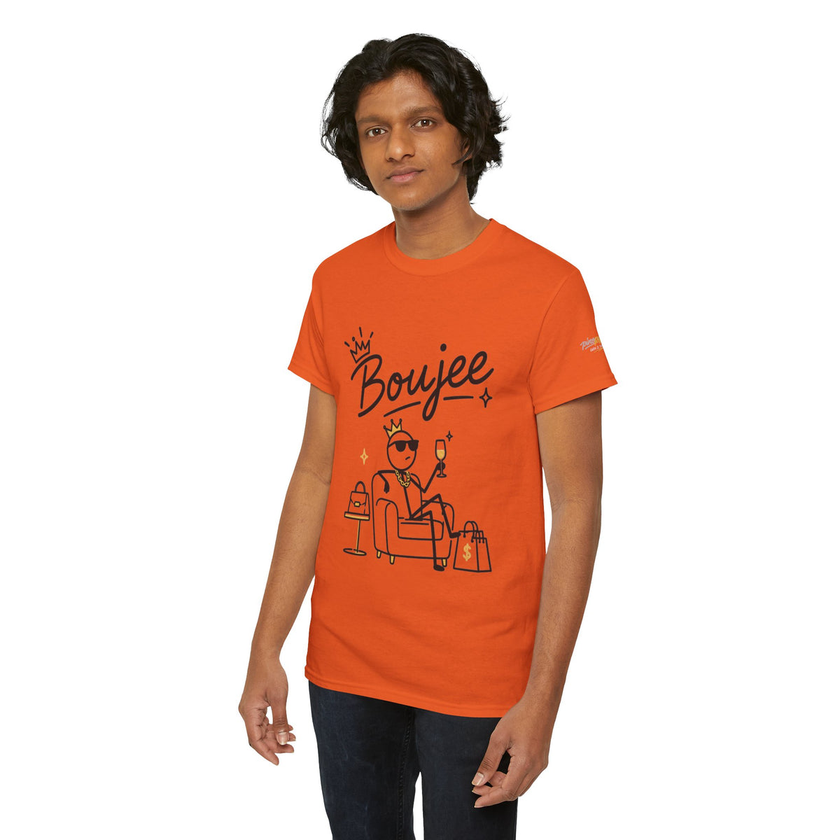 "Boujee" Tee — Graphic Luxury Lifestyle T‑Shirt