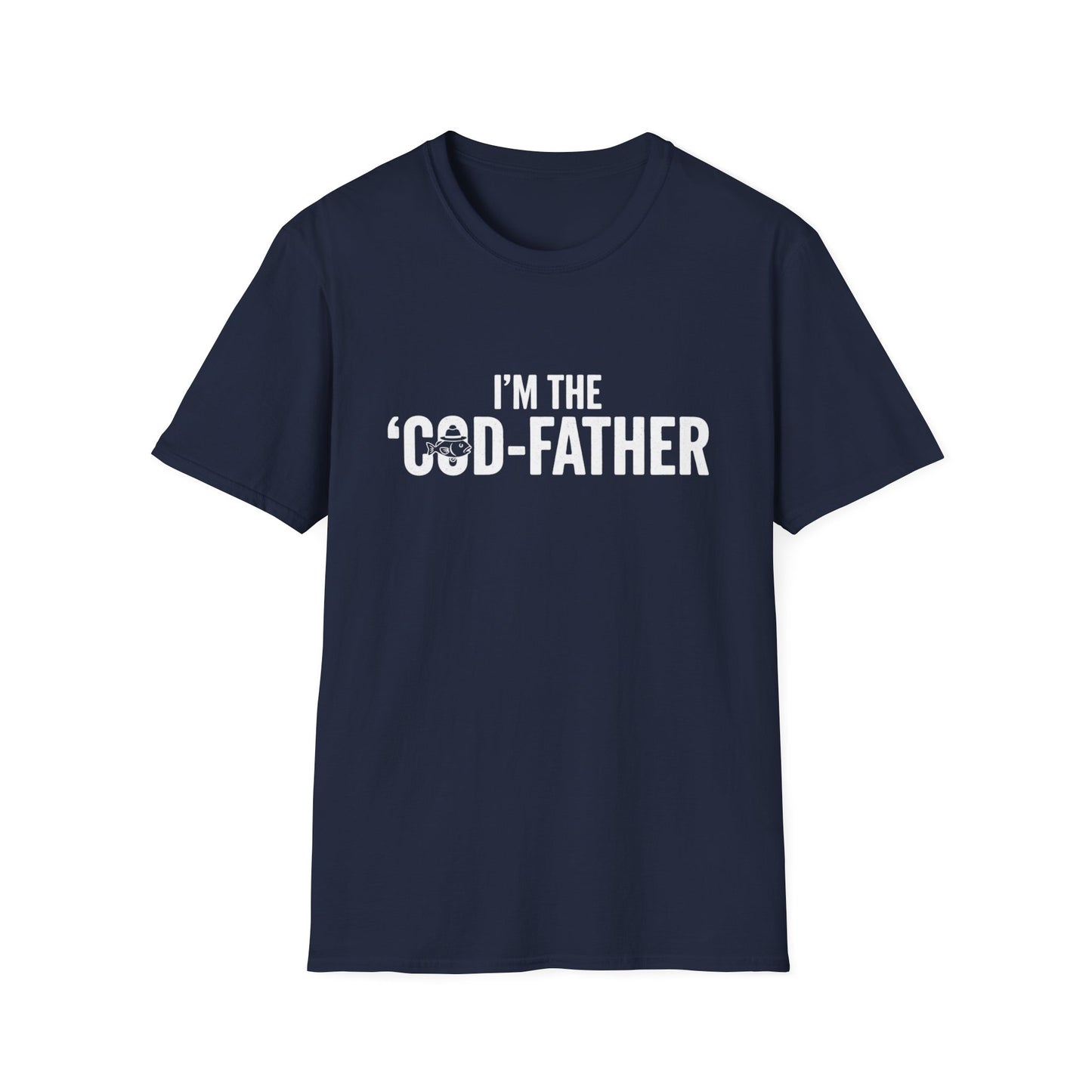I'm the 'Cod-Father' T-Shirt – Funny Fisherman Dad Gift