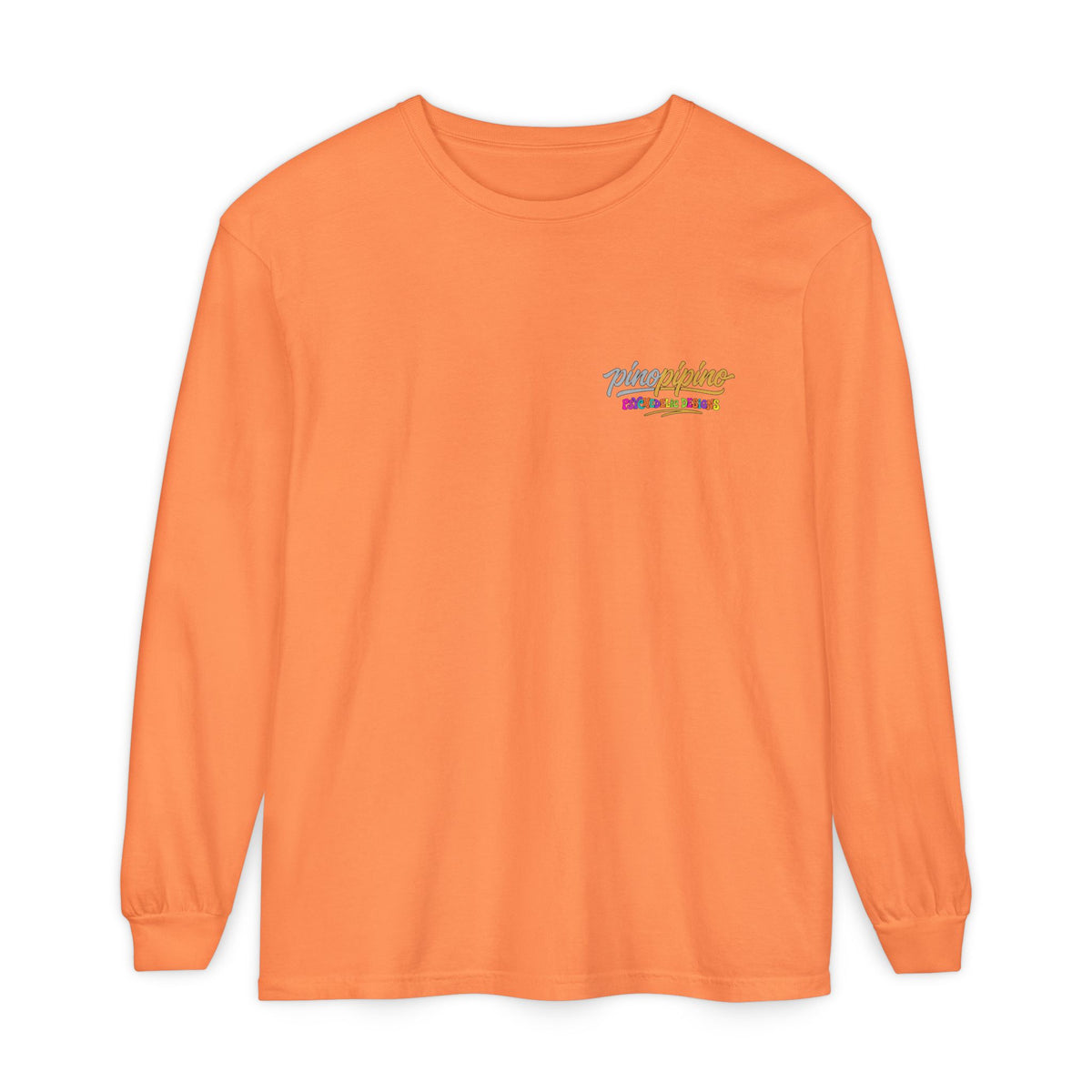 "When the Shrooms Bloom, The Goom Zooms" Psychedelic Design Long Sleeve T-Shirt