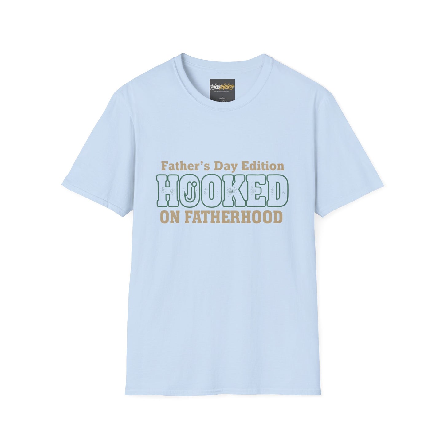 Hooked on Fatherhood T-Shirt — Father's Day Edition Dad Tee
