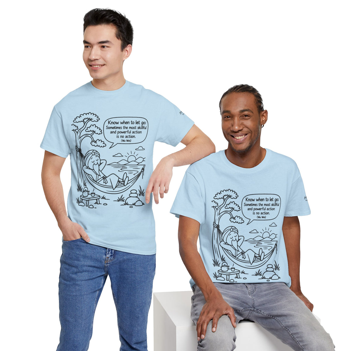 "Know when to let go" - Relaxing Hammock Graphic T-Shirt