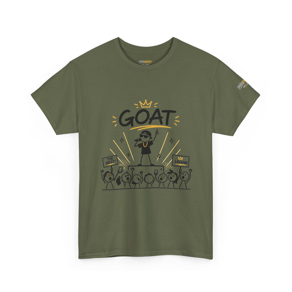 "GOAT" Gen Z Slang Graphic T-Shirt