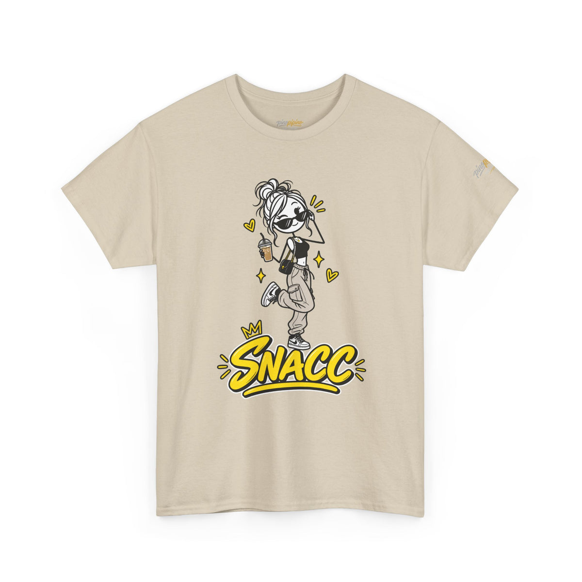 "SNACC" Woman Streetwear Graphic Tee