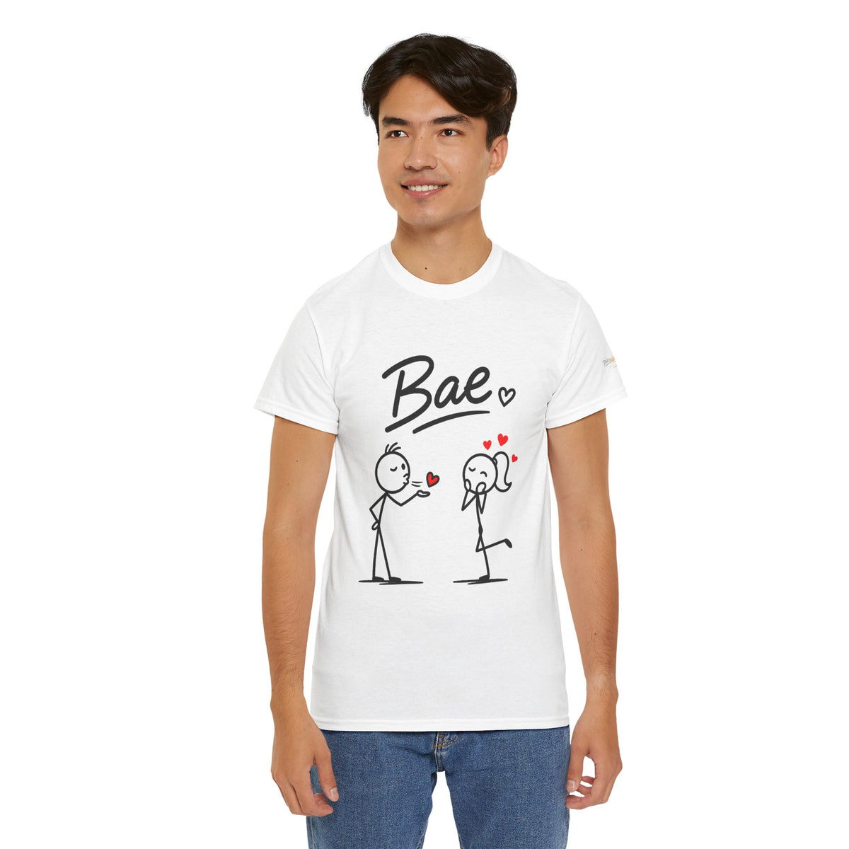 "Bae" Love Stick Figure T-Shirt