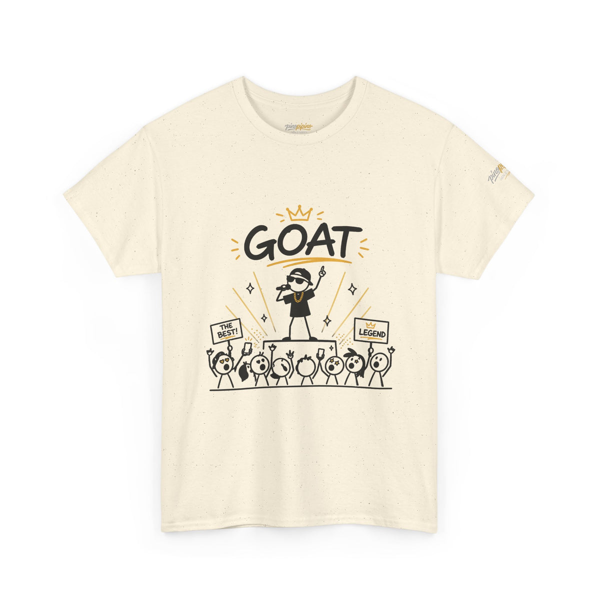 "GOAT" Gen Z Slang Graphic T-Shirt