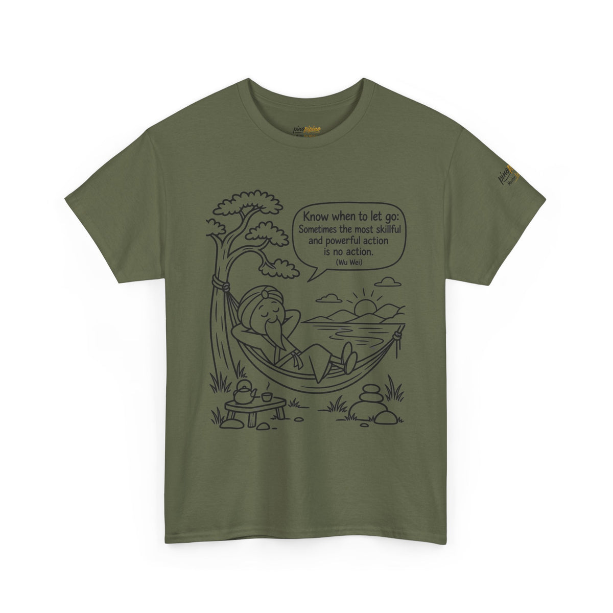 "Know when to let go" - Relaxing Hammock Graphic T-Shirt