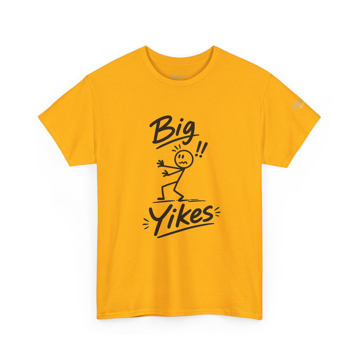 "Big Yikes Tee" — Funny Graphic Cotton T‑Shirt